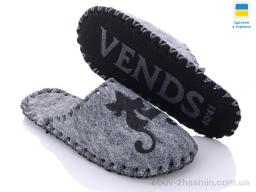 Капці Vends 217 сірий - Обувь › Тапки › сезон: демисезон Капці Vends 217 сірий