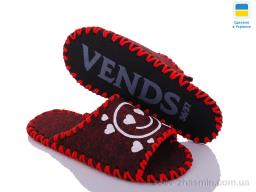 Капці VENDS 263W bordo