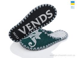 Капці Vends 217W зелений
