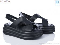 Босоніжки AILAIFA 7017 black - Взуття
› Босоніжки › сезон: літо Босоніжки AILAIFA 7017 black