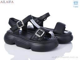 Босоніжки AILAIFA 7051 black - Взуття
› Босоніжки › сезон: літо Босоніжки AILAIFA 7051 black