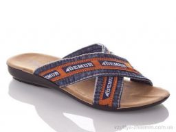 Шльопанці DEMUR W3065-blue orange - Взуття
› Шльопанці › сезон: літо Шльопанці DEMUR W3065-blue orange