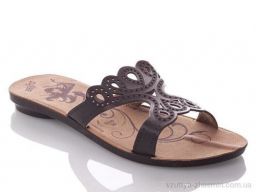 Шльопанці DEMUR W6208-black - Взуття
› Шльопанці › сезон: літо Шльопанці DEMUR W6208-black