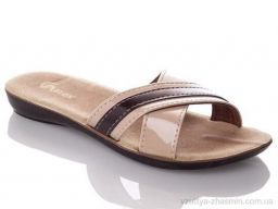 Шльопанці DEMUR W7144-beige - Взуття
› Шльопанці › сезон: літо Шльопанці DEMUR W7144-beige