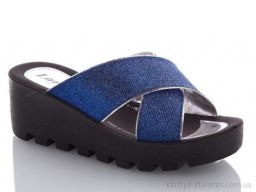Шльопанці DEMUR W777-19 blue-silver - Взуття
› Шльопанці › сезон: літо Шльопанці DEMUR W777-19 blue-silver