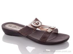 Шльопанці Demur W1512-brown - Обувь
› Шлепки › сезон: лето Шльопанці Demur W1512-brown