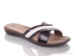 Шльопанці Demur W7144-black