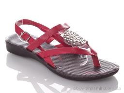 Босоніжки Demur WMona-collar-red