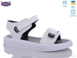Босоніжки NO BRAND 0136 біла шкіра