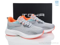 Кросівки TOHA 229 l.grey-orange - Взуття
› Кросівки › сезон: демісезон Кросівки TOHA 229 l.grey-orange