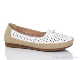 Туфлі LAVILA 910 white-beige батал - Взуття
› Туфлі › сезон: літо Туфлі LAVILA 910 white-beige батал