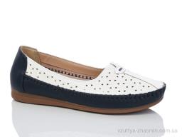 Туфлі LAVILA 912 white-blue - Взуття
› Туфлі › сезон: літо Туфлі LAVILA 912 white-blue