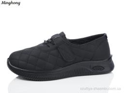Туфлі Minghong 7725 black - Взуття
› Туфлі › сезон: демісезон Туфлі Minghong 7725 black