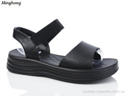 Босоніжки MINGHONG 7717-39 black масажка