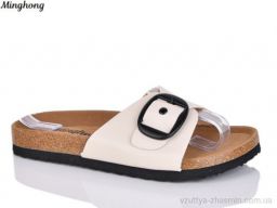 Шльопанці MINGHONG 2501 beige - Обувь › Шльопанці › сезон: літо Шльопанці MINGHONG 2501 beige