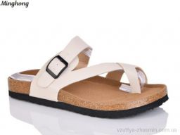 Шльопанці MINGHONG 2503 beige - Обувь › Шльопанці › сезон: літо Шльопанці MINGHONG 2503 beige