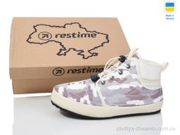 Кросівки RESTIME HWZ24381 beige military