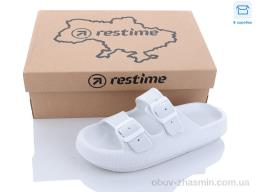 Шльопанці RESTIME TWL22034 white