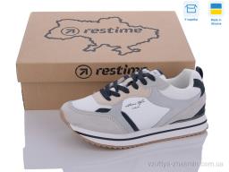 Кросівки RESTIME JWB24031 grey-beige