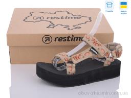 Босоніжки RESTIME KWL24036 beige-sun - Взуття
› Босоніжки › сезон: літо Босоніжки RESTIME KWL24036 beige-sun