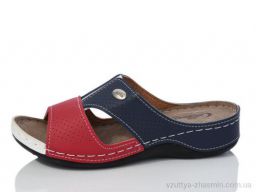 Шльопанці LORIN D411 navy-red - Взуття
› Шльопанці › сезон: літо Шльопанці LORIN D411 navy-red