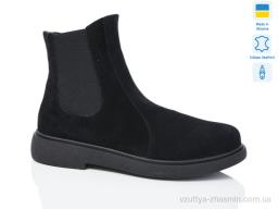 Черевики NO BRAND X356 чорний  з. зима