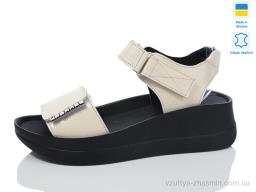 Босоніжки NO BRAND 1706-2 беж к.