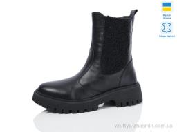 Черевики NO BRAND 505-5 чорний к. демі