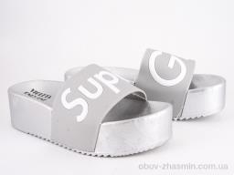 Шльопанці VIOLETA ONLY ONE 8-306 silver