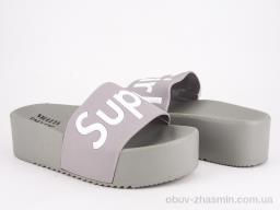 Шльопанці VIOLETA ONLY ONE 8-306 grey
