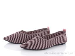 Балетки Violeta only one 45-91 pink-black