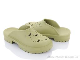 Шльопанці VIOLETA ONLY ONE W409-11 green