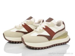 Кросівки VIOLETA 149-63 beige-red