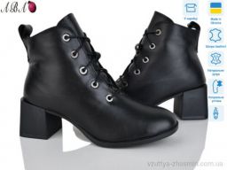 Черевики DJUS SHOES 640-1A чорний