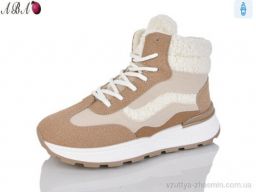 Черевики NO BRAND 8712 beige-brown - Взуття › Черевики › сезон: зима Черевики NO BRAND 8712 beige-brown