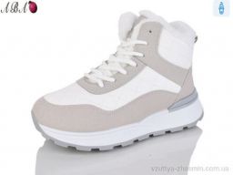Черевики NO BRAND 8711 white-grey - Взуття › Черевики › сезон: зима Черевики NO BRAND 8711 white-grey