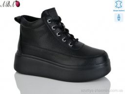 Черевики AELIDA Y065 black k - Взуття › Черевики › сезон: зима Черевики AELIDA Y065 black k