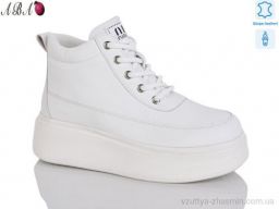 Черевики AELIDA Y065 white - Взуття › Черевики › сезон: зима Черевики AELIDA Y065 white