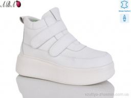 Черевики AELIDA Y066 white - Взуття › Черевики › сезон: зима Черевики AELIDA Y066 white