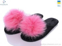 Капці SLIPPERS Пушки фетрові св.рожевий