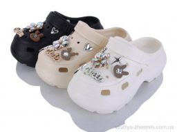 Крокси NO BRAND 8121-3 mix - Взуття › Крокси › сезон: літо Крокси NO BRAND 8121-3 mix
