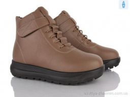 Черевики NO BRAND 60988 brown - Взуття › Черевики › сезон: зима Черевики NO BRAND 60988 brown