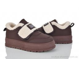 Туфлі NO BRAND T015 brown - Взуття › Туфлі › сезон: зима Туфлі NO BRAND T015 brown