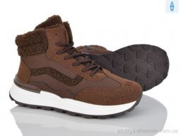 Черевики NO BRAND 8712 brown - Взуття › Черевики › сезон: зима Черевики NO BRAND 8712 brown