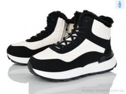 Черевики NO BRAND 8711 beige-black - Взуття › Черевики › сезон: зима Черевики NO BRAND 8711 beige-black