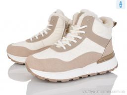 Черевики NO BRAND 8711 beige-khaki - Взуття › Черевики › сезон: зима Черевики NO BRAND 8711 beige-khaki