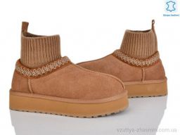 Уги NO BRAND 6051 camel - Взуття › Уги › сезон: зима Уги NO BRAND 6051 camel