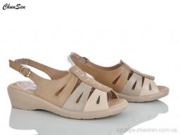 Босоніжки CHUNSEN B219D-7 beige - Взуття › Босоніжки › сезон: літо Босоніжки CHUNSEN B219D-7 beige