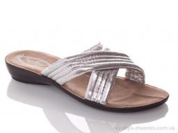 Шльопанці DEMUR W7153-silver - Взуття › Шльопанці › сезон: літо Шльопанці DEMUR W7153-silver
