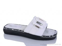 Шльопанці SERRA 63001-7 white - Взуття › Шльопанці › сезон: літо Шльопанці SERRA 63001-7 white